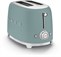SMEG 50's Retro Style toustovač 2x2 950W matný zelený