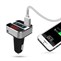 Solight FM transmitter s bluetooth připojením do auta, 2x USB + handsfree
