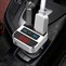Solight FM transmitter s bluetooth připojením do auta, 2x USB + handsfree