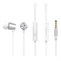 Swissten Earbuds Dynamic YS500, stříbrná/bílá