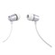 Swissten Earbuds Dynamic YS500, stříbrná/bílá