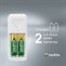 Varta Mini Charger + 2x AA 2100 mAh R2U