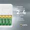Varta Plug Charger + 4x AA 2100 mAh R2U