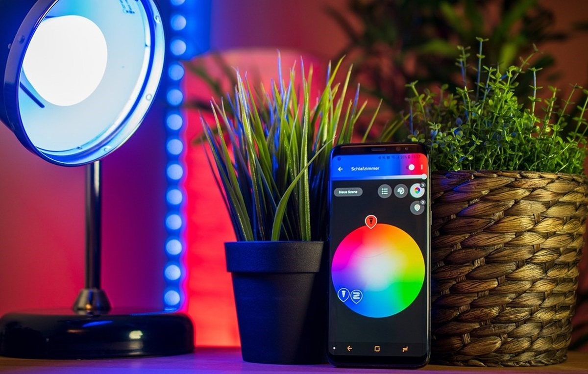 ovládání chytrého osvětlení