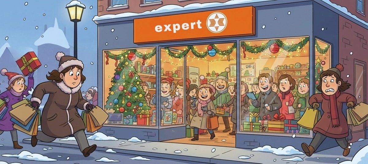 Vánoční nákupy v expertu
