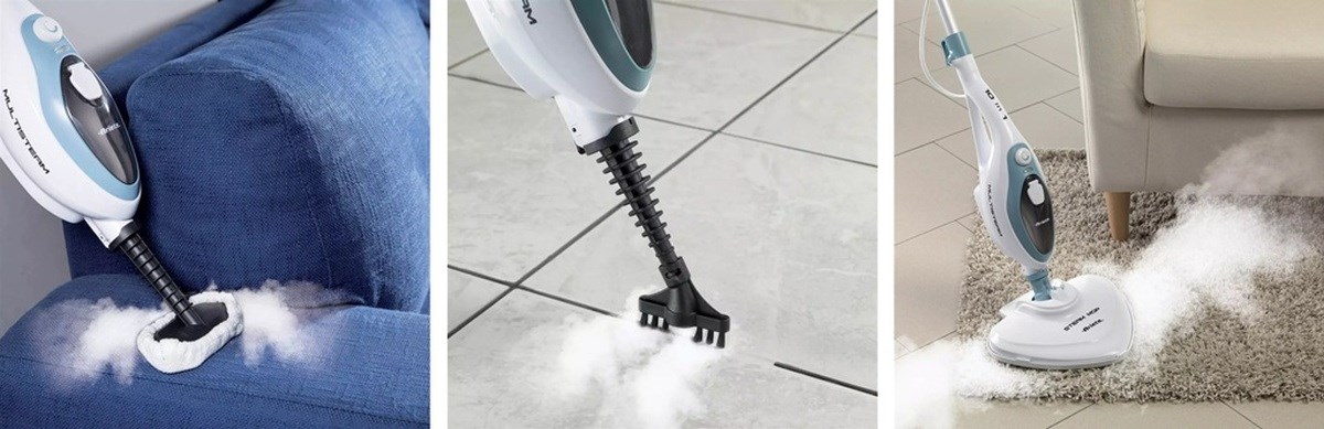 kombinovaný parní čistič