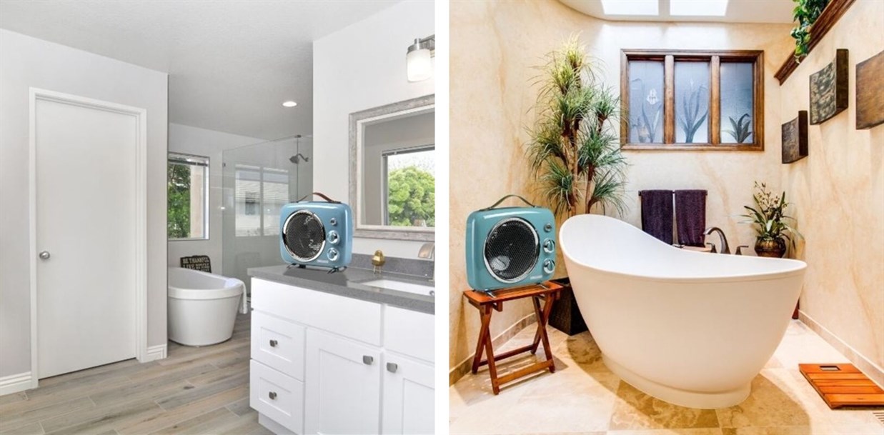 teplovzdušný ventilátor