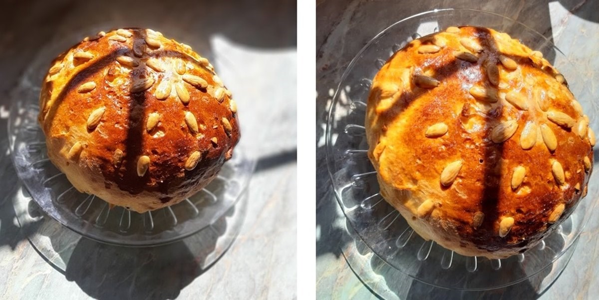 domácí velikonoční mazanec