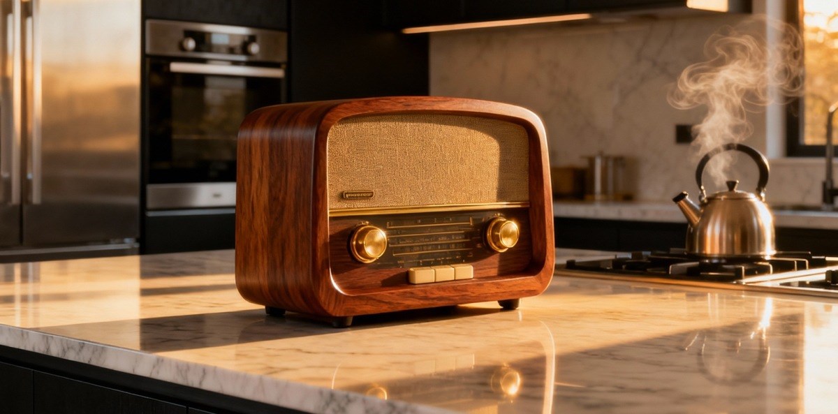 moderní retro rádio