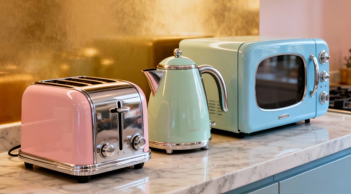 retro kuchyňské spotřebiče