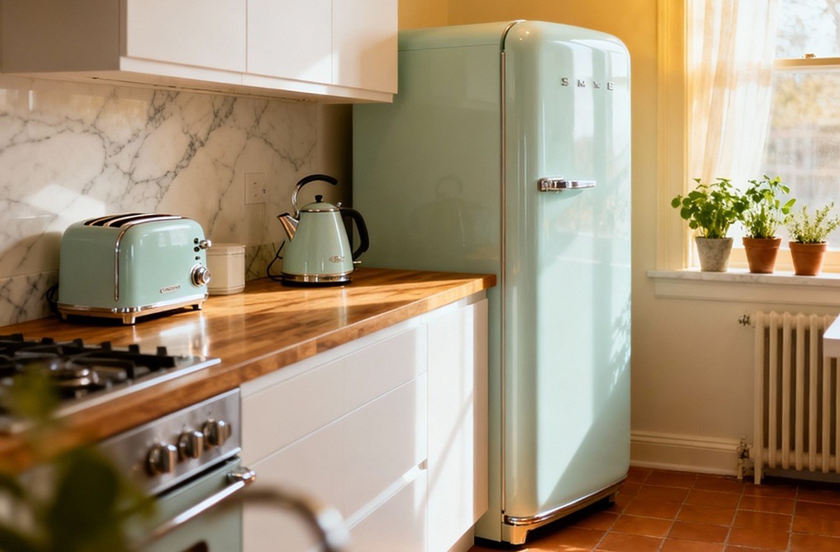 retro kuchyň
