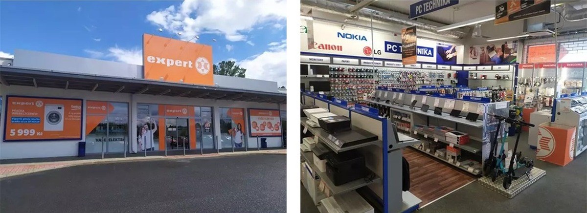 možnost odložit starou elektroniku v prodejnách expert