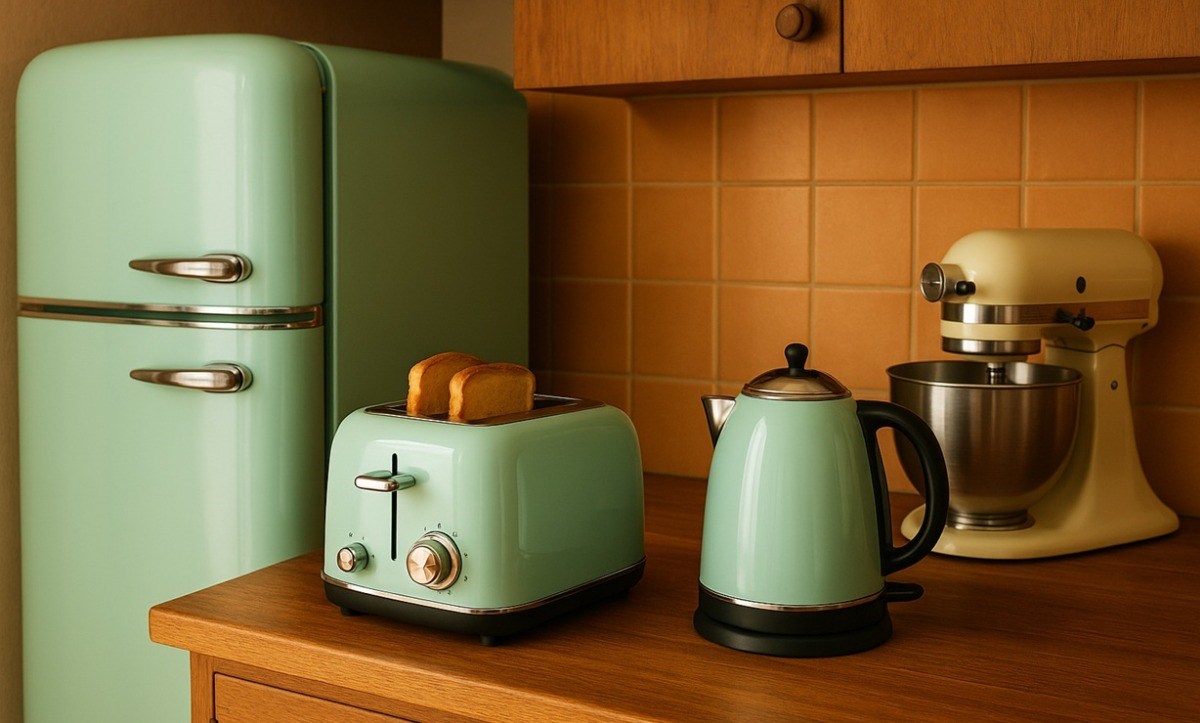 retro příprava jídla