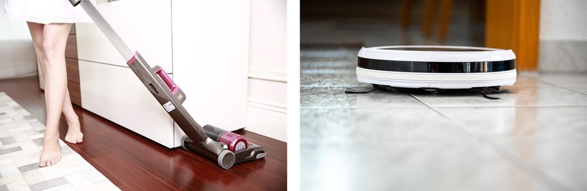 Údržba a používání robotického a klasického vysavače