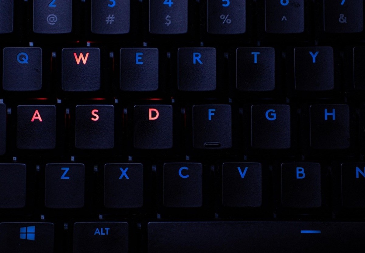 qwerty klávesnice