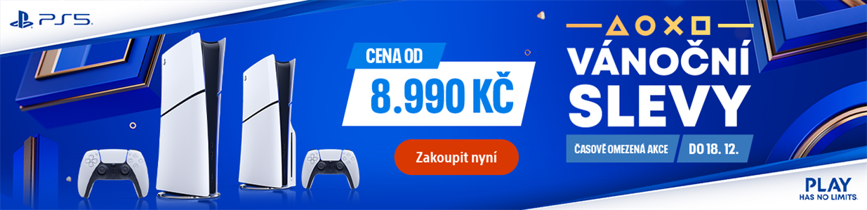 Playstation 5 vánoční slevy