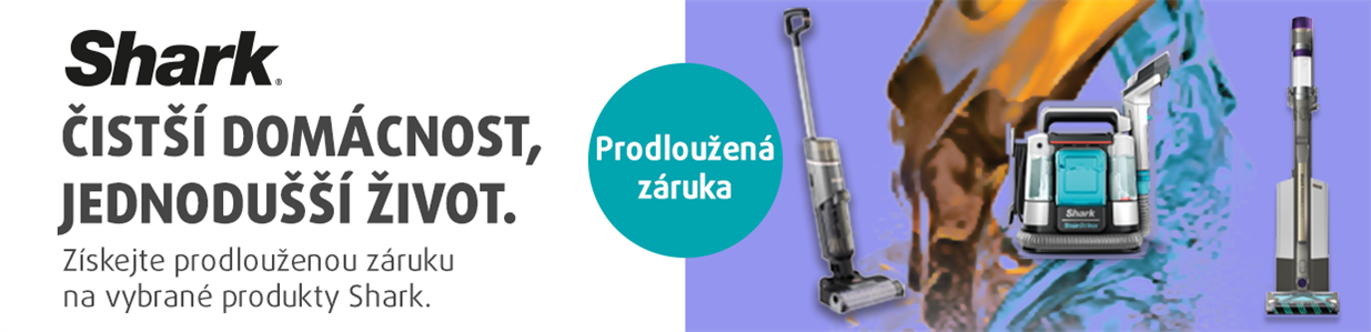prodloužená záruka na vysavače Shark
