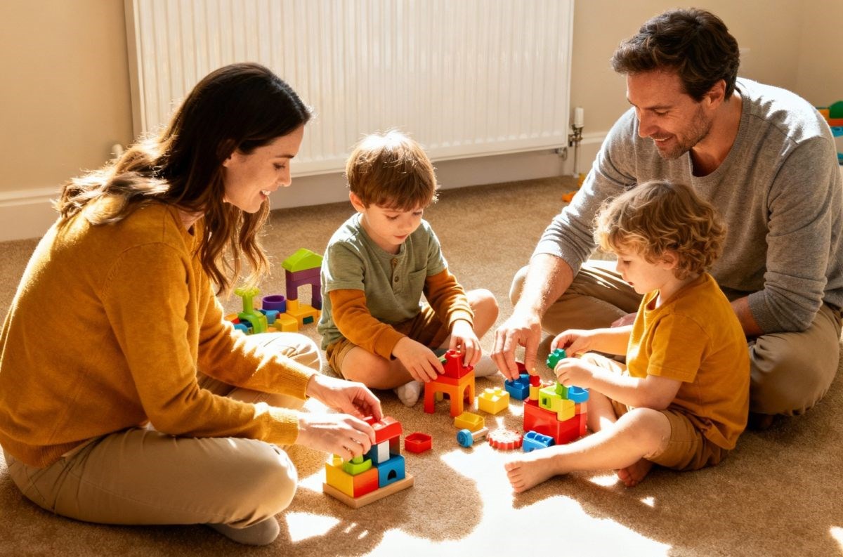 rodinná pohoda doma v teple