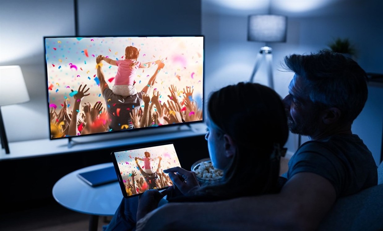 Ovládání televize tabletem