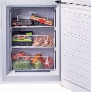 Candy CHSB 6186WF mrazicí část