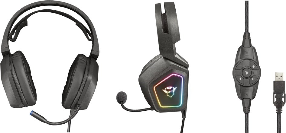 Trust GXT 450 Blizz RGB 7.1 Surround Gaming mikrofon