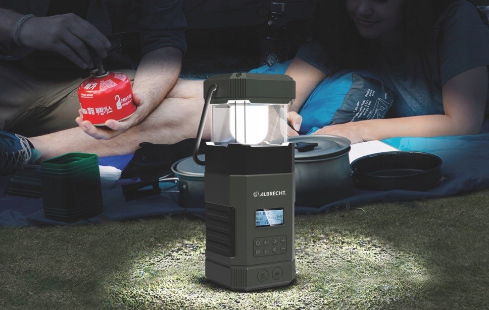 Albrecht DR 114 ruční klika