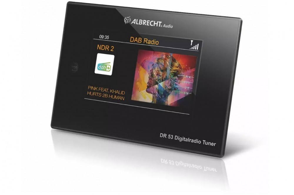 Albrecht DR 53 displej
