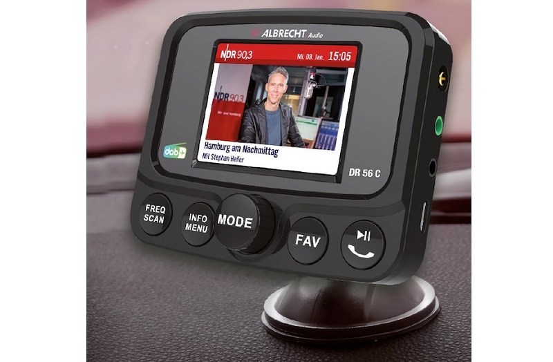 Albrecht DR 56 C paměťové karty