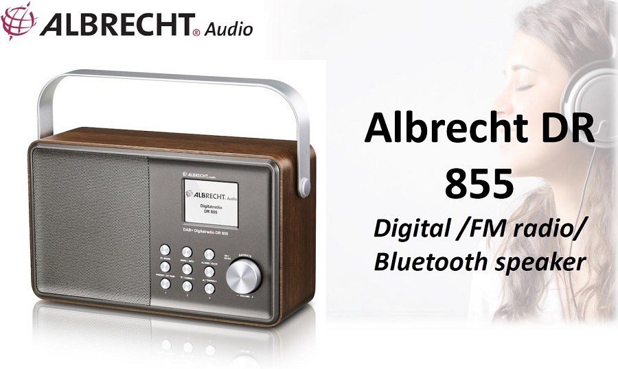 Rádio DAB+ Albrecht DR 855