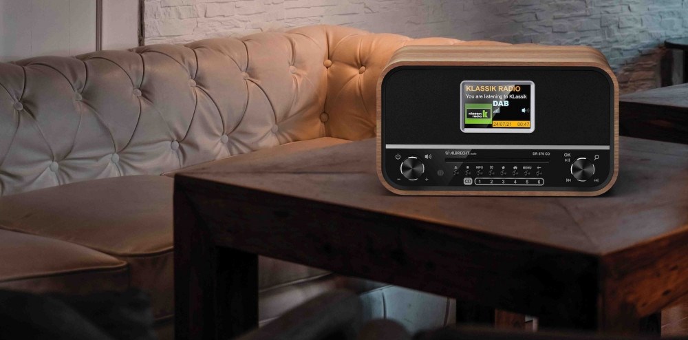 Albrecht DR 870 CD Senior funkce