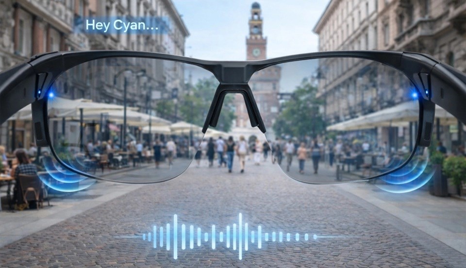 ALIGATOR Smart Glasses SPORT hlasový asistent