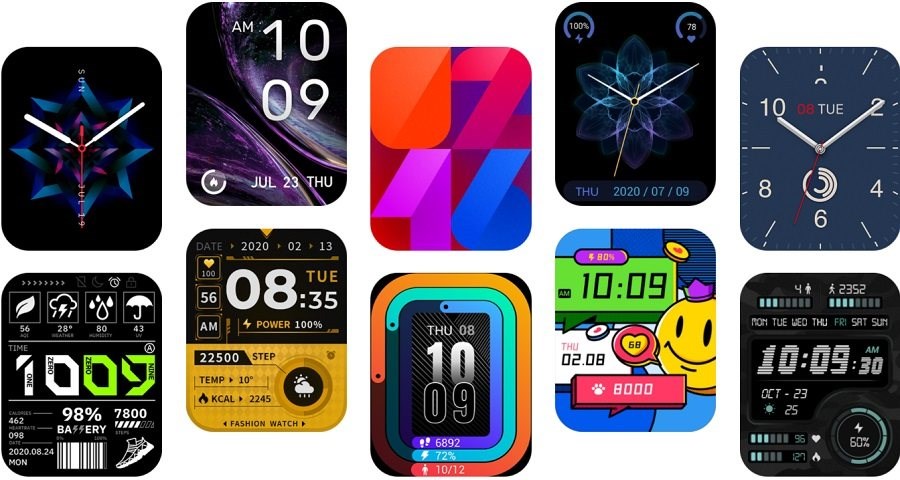 Amazfit GTS 2 ciferníky