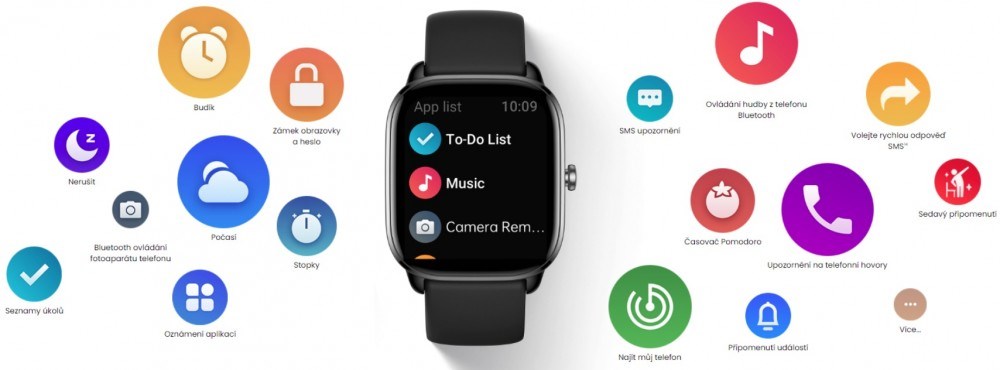 Amazfit GTS 4 Mini funkce