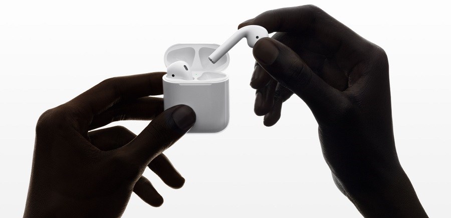 Apple AirPods prostorový zvuk
