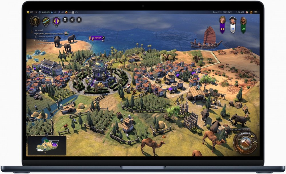 Apple MacBook Air displej