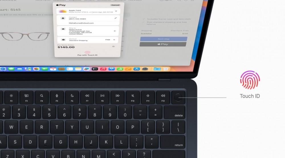 Apple MacBook Air Touch ID