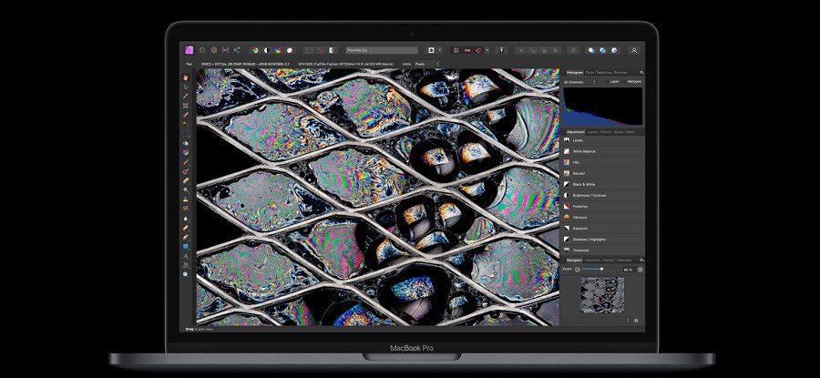 Apple MacBook Pro Retina displej