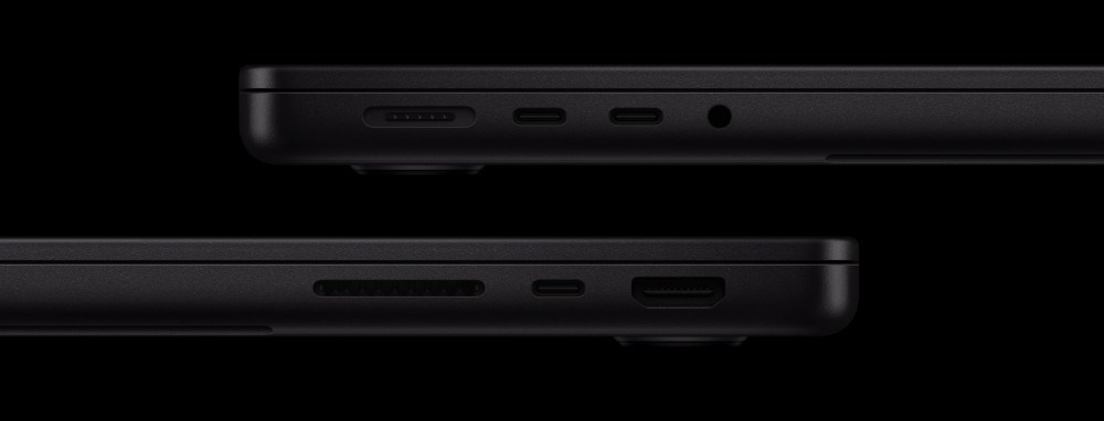 Apple MacBook Pro 16" M4 konektory