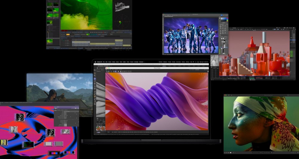 Apple MacBook Pro 16" M4 displej