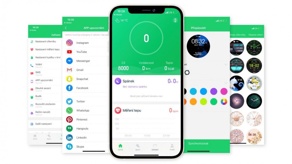 Armodd Squarz 12 Ultimate sportovní data v aplikaci