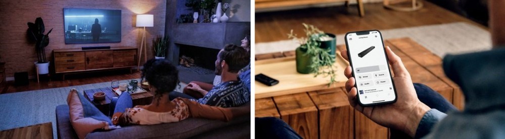 Bose Smart SoundBar 600 bezdrátové připojení