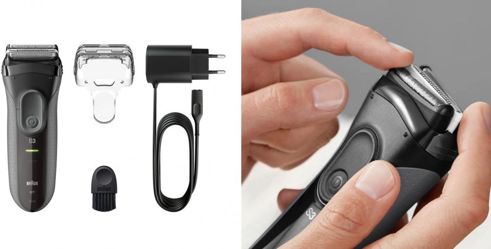 Braun Series 3 ProSkin 3000s technologie MicroComb