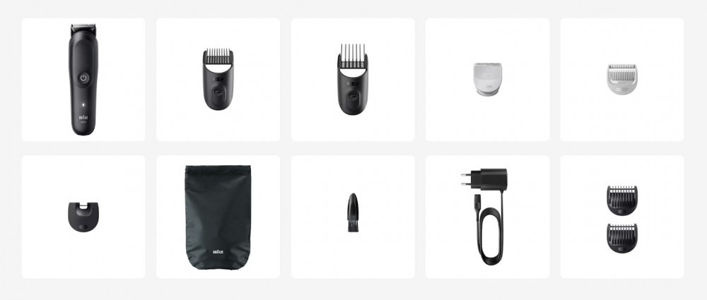 Braun Series 5 AIO5540 příslušenství