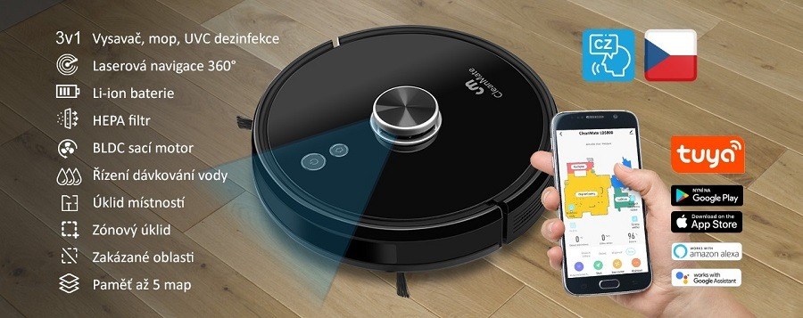 Robotický vysavač CleanMate LDS800