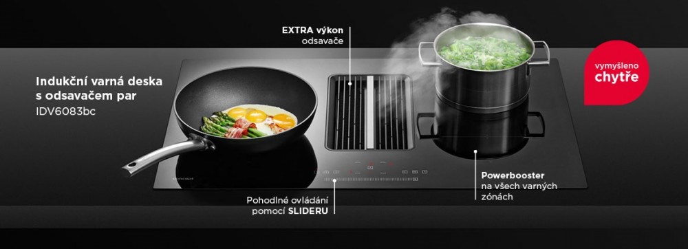 Indukční varná deska Concept Cook&Flow IDV6083bc