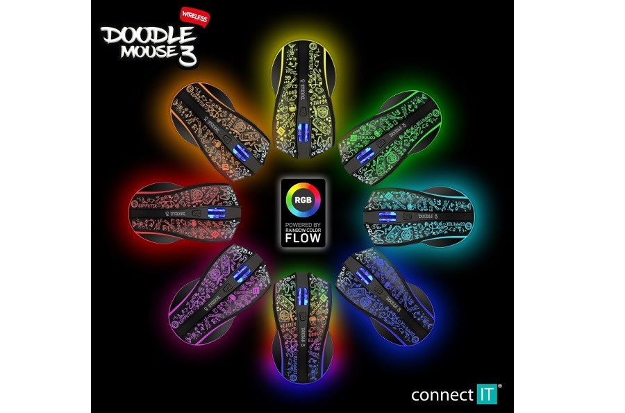 Myš Connect IT Doodle 3