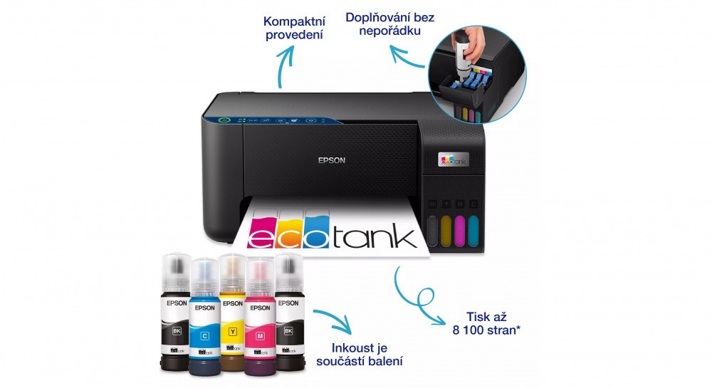 Epson EcoTank L3271 rozlišení tisku