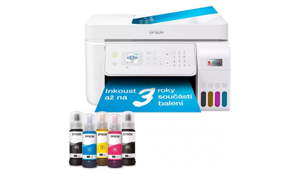 Epson EcoTank L5316 displej