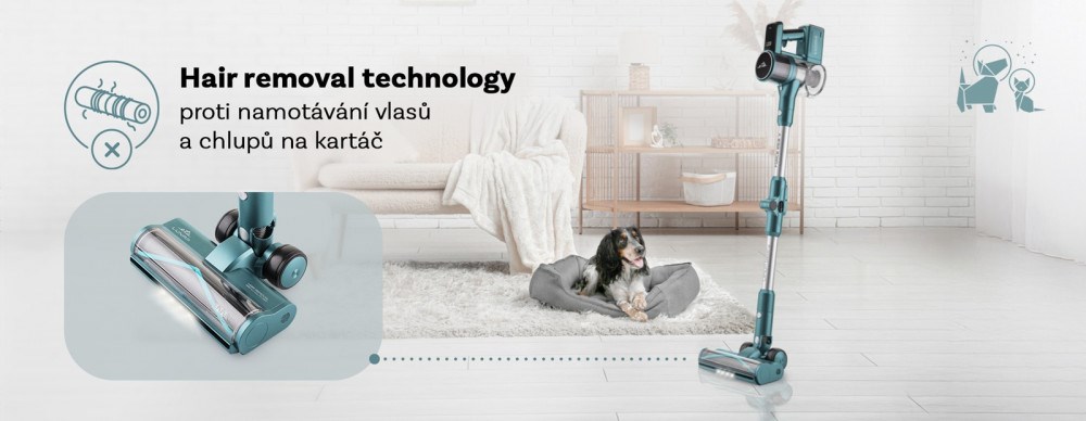 ETA Lunar 4238 90000 funkce proti namotávání chlupů a vlasů