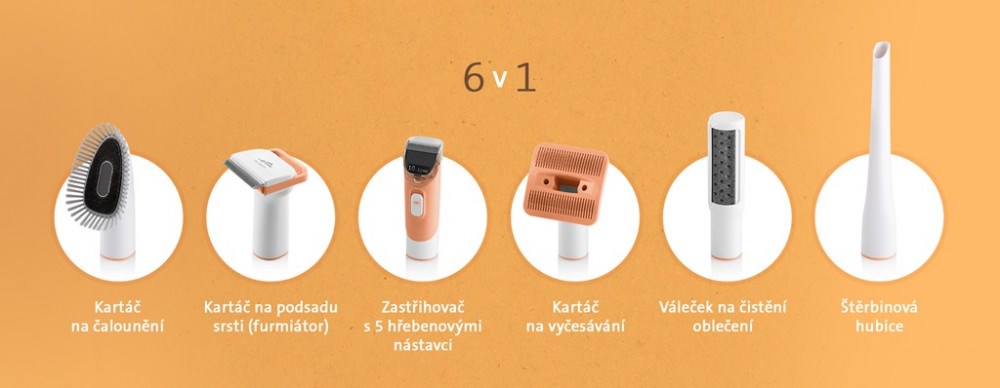 ETA PetMaster 4216 90000 nástavce pro péči o psa